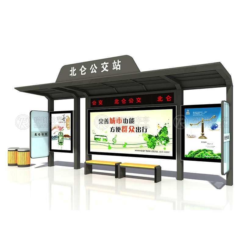 候車(chē)亭站臺(tái)功能定制，打造人性化公共交通空間